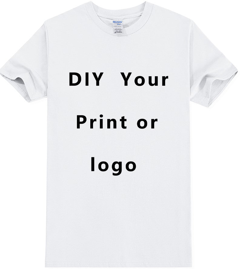 EU Size Custom Cotton T-Shirt - Personalize with Your Logo or Text