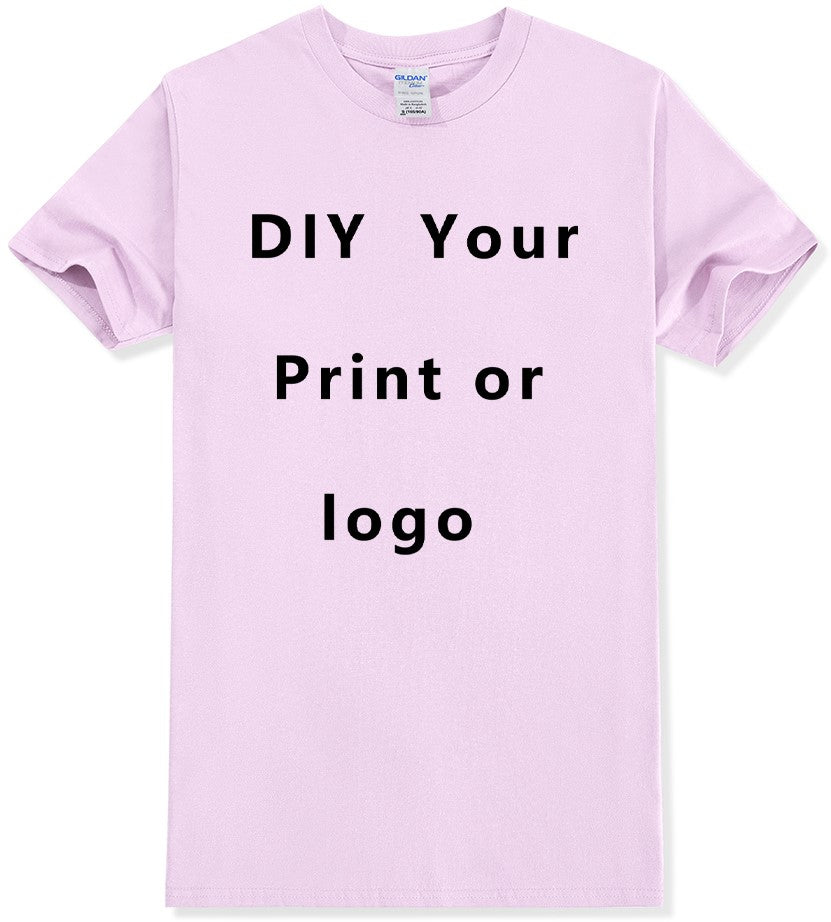 EU Size Custom Cotton T-Shirt - Personalize with Your Logo or Text