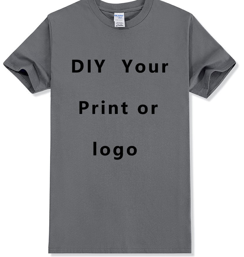 EU Size Custom Cotton T-Shirt - Personalize with Your Logo or Text