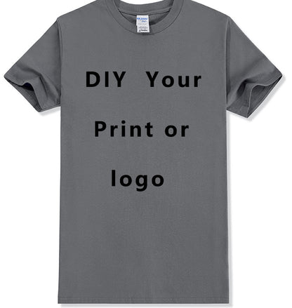 EU Size Custom Cotton T-Shirt - Personalize with Your Logo or Text