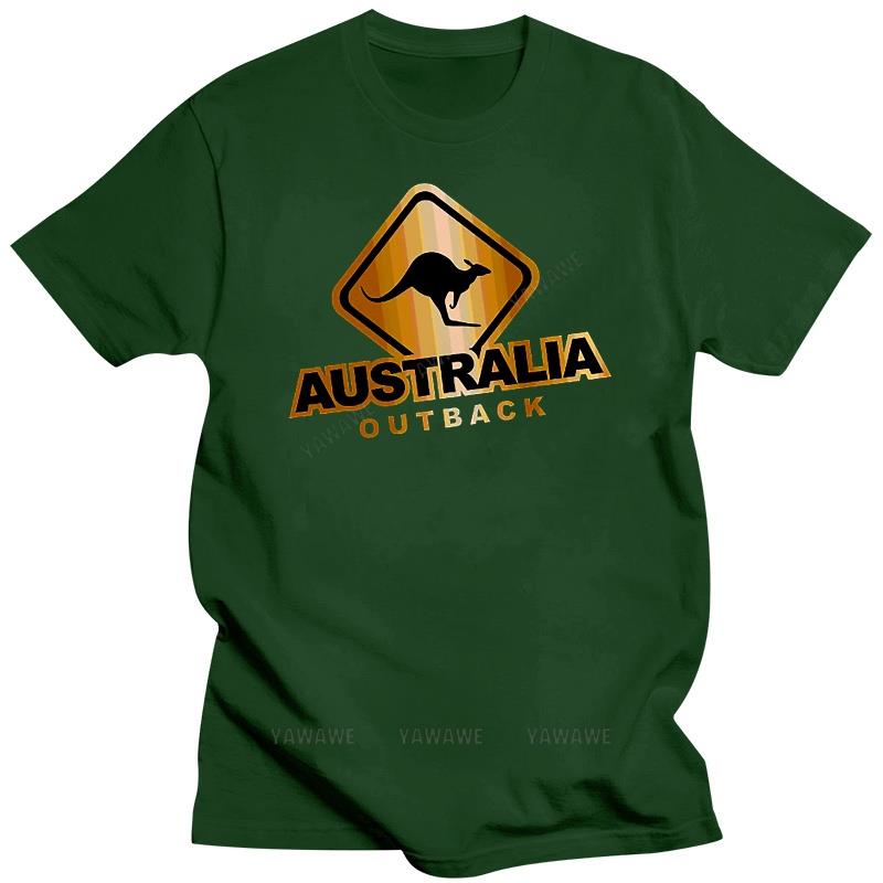 Outback Men's Round Neck T-Shirt - Premium Quality, Funny Cotton Tees by New Fashion Brand | Australia