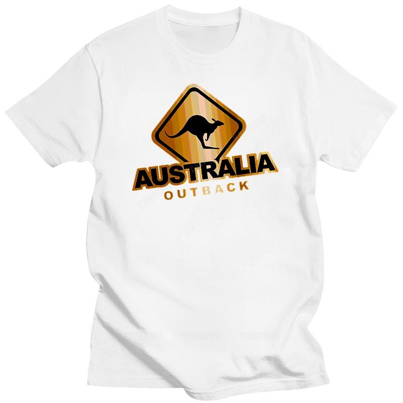 Outback Men's Round Neck T-Shirt - Premium Quality, Funny Cotton Tees by New Fashion Brand | Australia